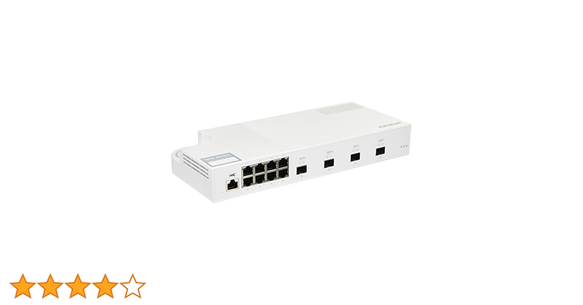 Qnap　QSW-M408S QSW-M408S | Entry-level 10GbE Layer 2 Web Managed Switch for